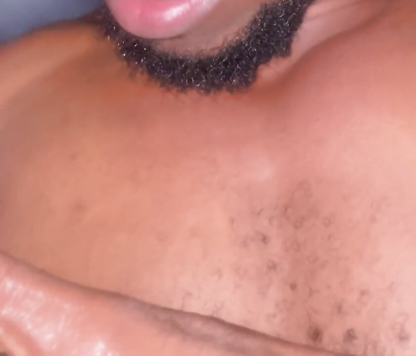 My stepbrother caught my touching myself