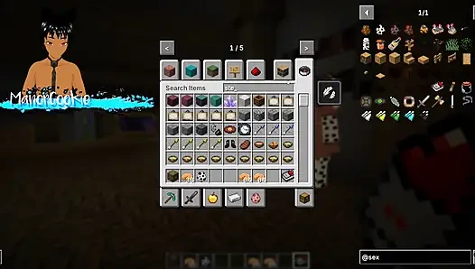 Minecraft Sexcraft The Jenny Mod  - Seeing what Cassie has to offer with her massive tits