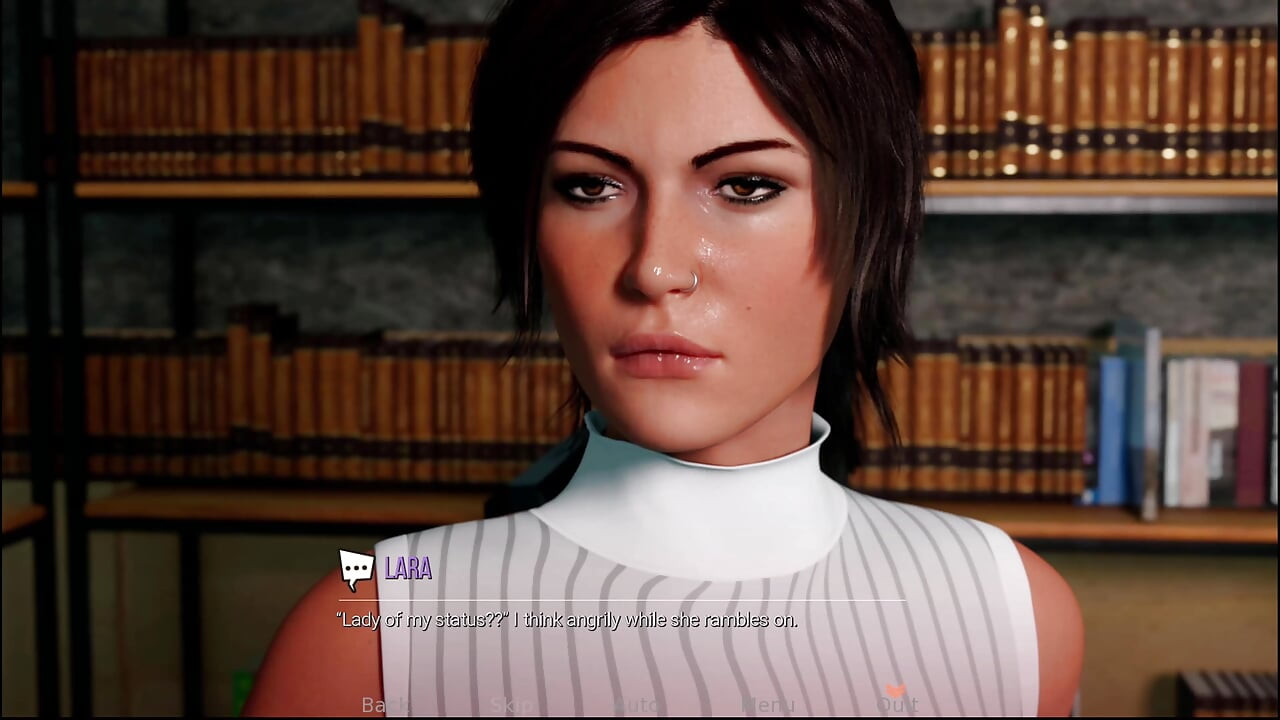 クロフトの冒険2 - シャワーで自分と遊ぶ