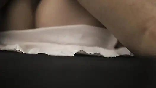 Indian Hijab Babe in Shiny Satin Lingerie – Big Ass Creampie Finish