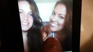 tribute for angiebutt7 and her girlfriend cum slapping