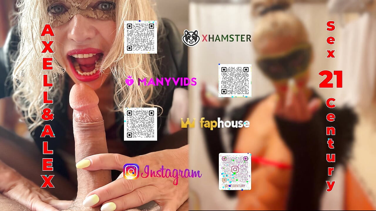 Blonde MILF furzt in den arsch eines mannes. Die französische schlampe leckt Alex's arsch, bis sie glänzt.