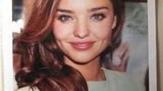 Трибьют спермы для Miranda Kerr, буккаке №. 5