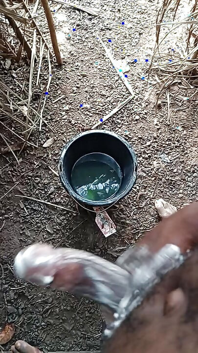Masturbating inside his bathroom kpekus arena