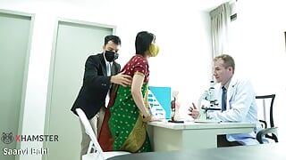 India chica es follada por su dotado médico (drama hindi)