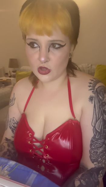 I've been thinking about that fantasy you told me about. You know the one where you have your cock locked up and give me the key. So I decide when you cum. I'm thinking we should try it.