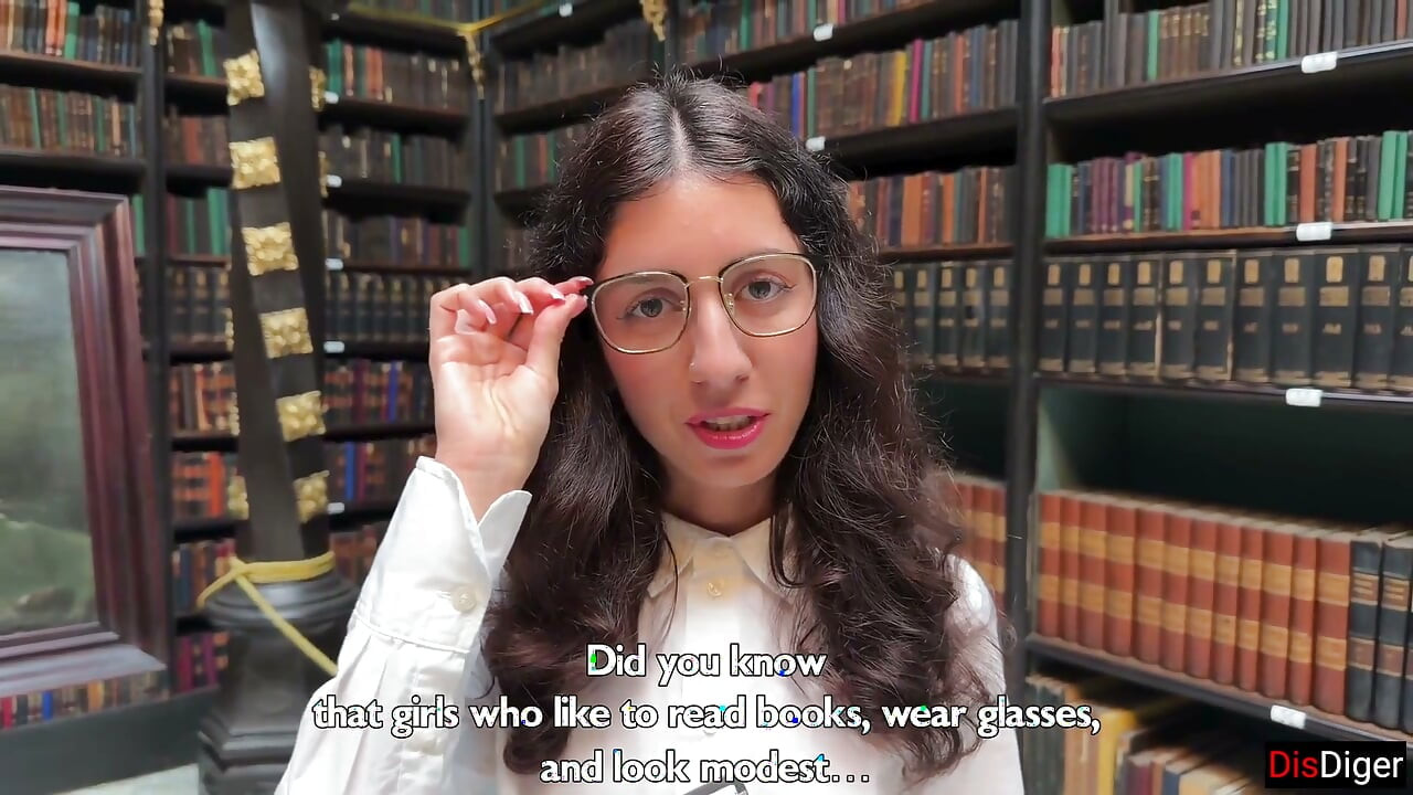 Botanist Girl in Glasses Wants to Fuck Instead of Reading Smart Books