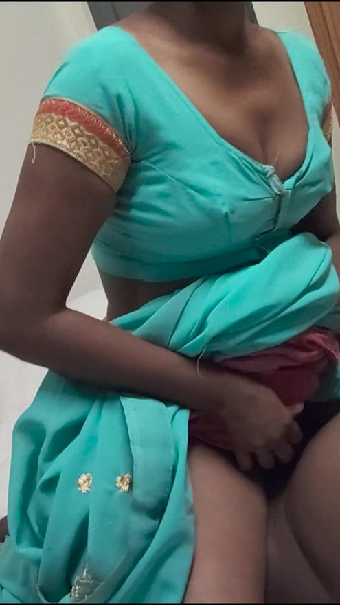 My step sister was so Mood SAREE sex Video in Tamil | Clip 2