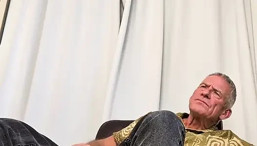 Coach Jc Enjoys a Cigar and Gets Naked