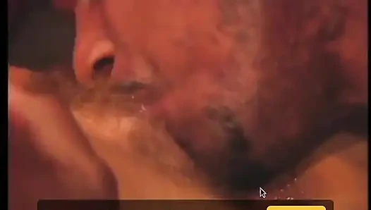 Ebony chick with flabby tits prefer good doggystyle fucking