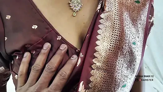Persetubuhan saree di semua posisi suami tidak di rumah