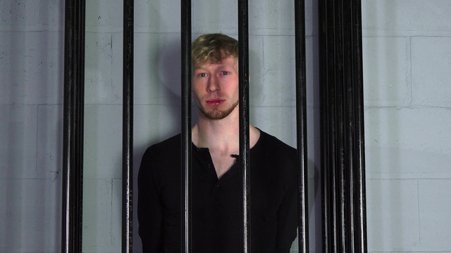 Hot Ginger Muscle Stud Tied Up, Whipped & Milked - Gay BDSM