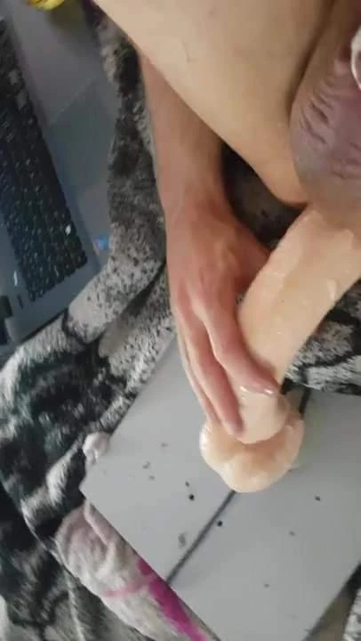 I ride My BIG DILDO so deep