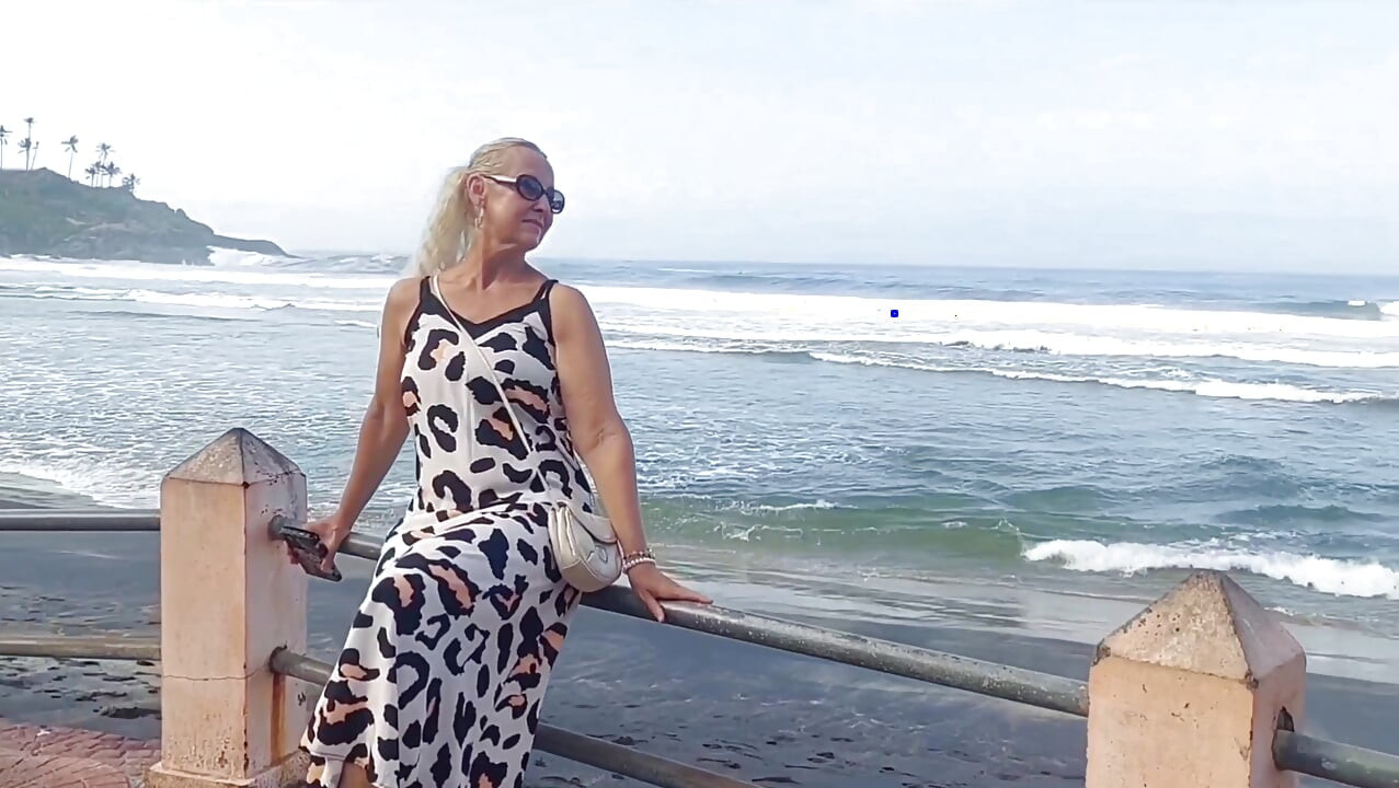 Mature Blonde Wife Enjoys Sex After Walk