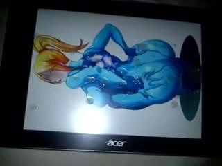 Anime Cum Tribute - Samus Aran ASS