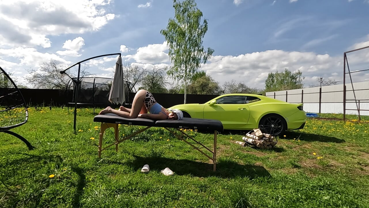 En sød pik sprængte i slutningen af pikken