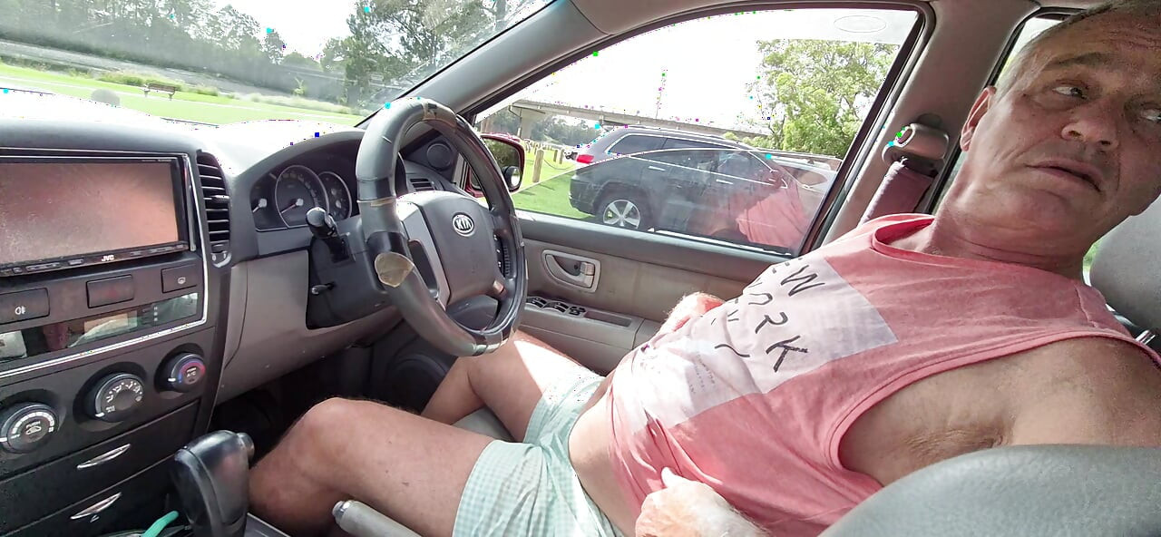 Naked in the Car
