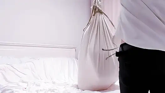 Çuval sıkıca bağlı