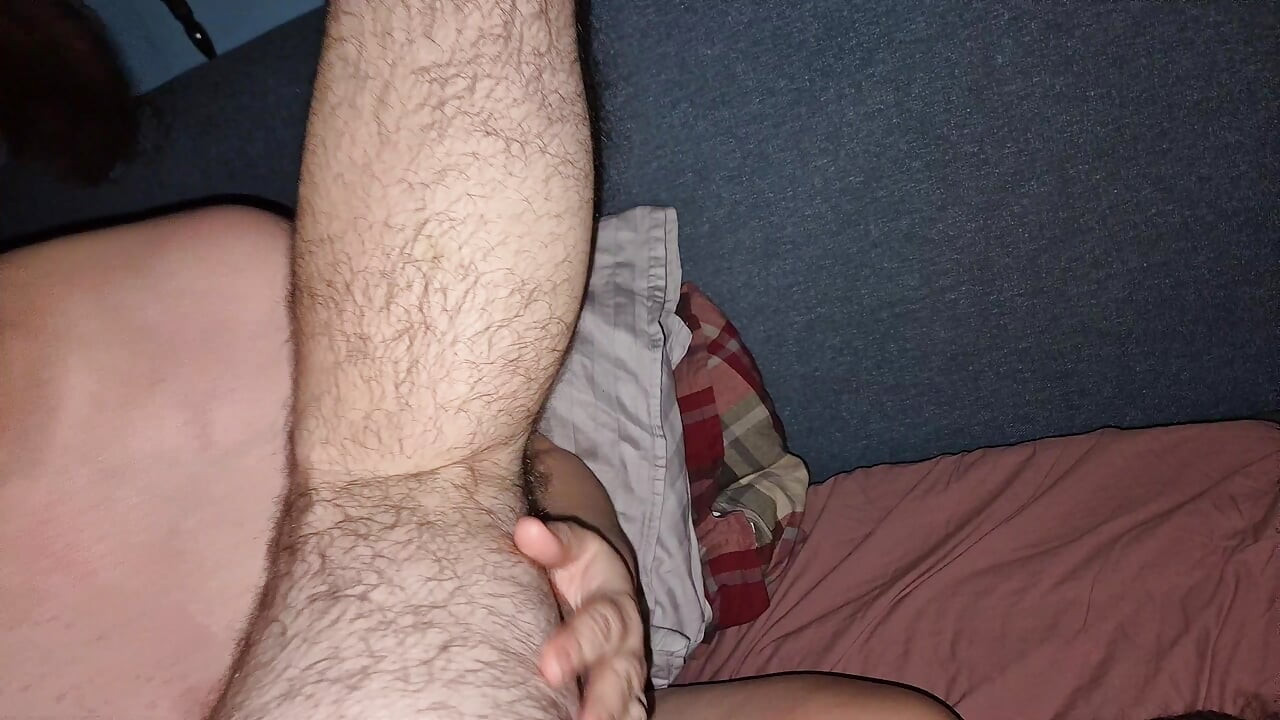 Assisted self suck flaccid cock - uncut raw.mp4