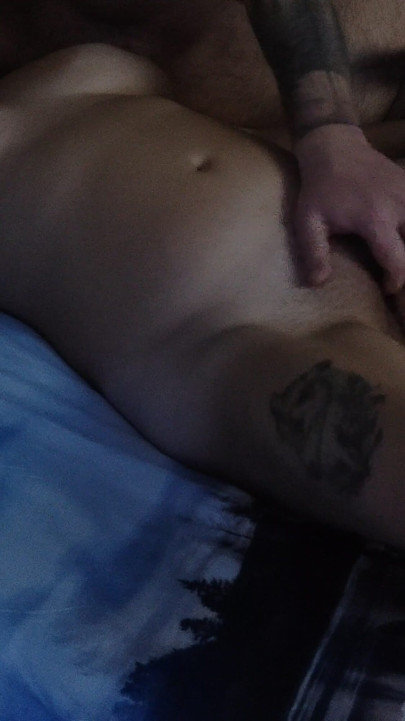 Fingering my stepsister pussy in parent's bed | Clip 1
