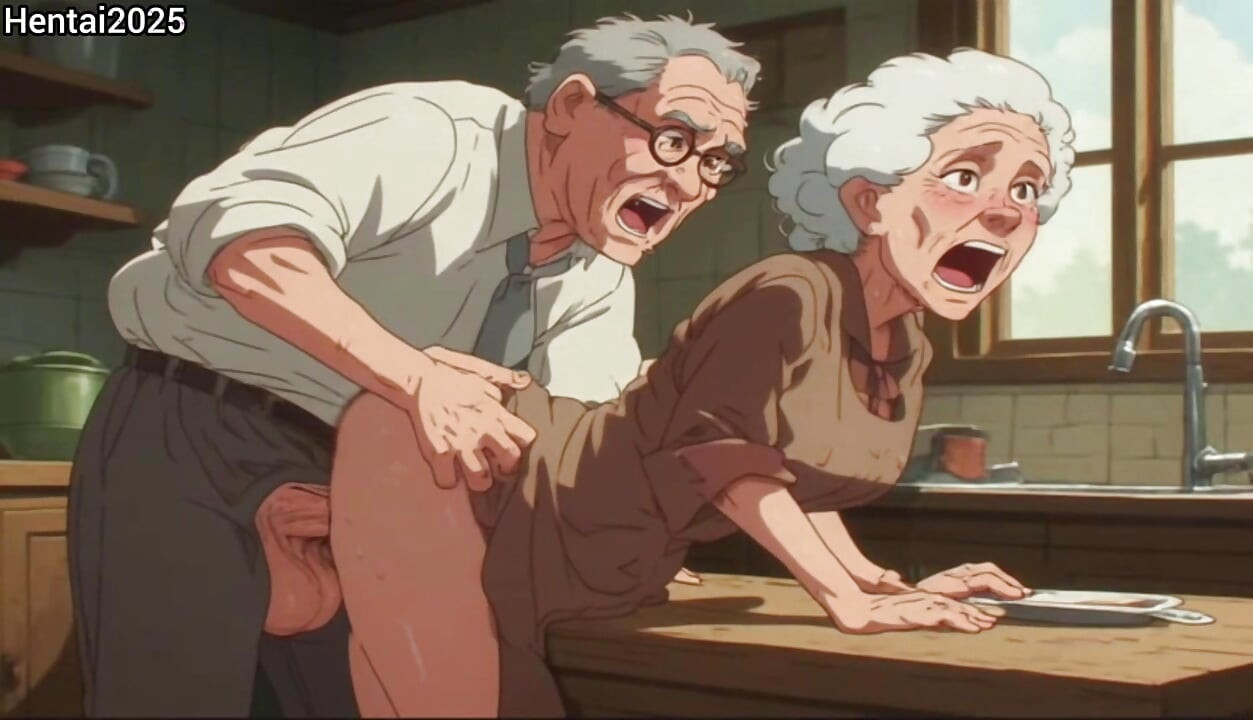 Granny and old man compilation Cartoon Hentai Animation