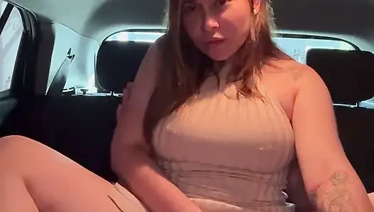 Beautiful Blonde Girl with a Big Ass Has Sex in a Stranger's Car - Kloe the Wonder