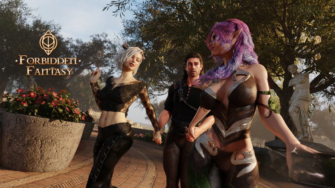 Forbidden Fantasy - Queen Verena have sex with Arendale on the throne