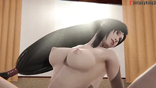 Tifa Lockhart eski anıları, yeni arkadaşlarını sikiyor - soma seals - bölüm 5