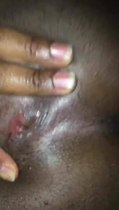 Bel anus de trav black
