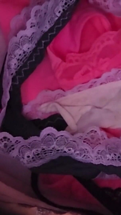 Key moment from "Caught Cumming in step moms panties"