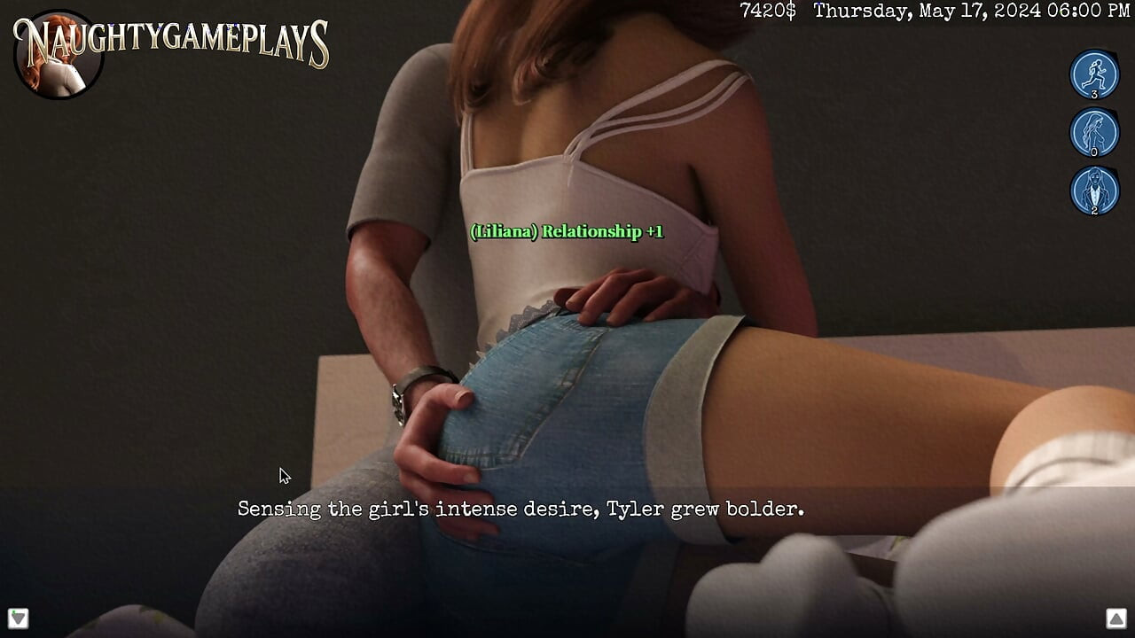 LOVE making and sensual SEX between Husband and Wife - Boundaries of Morality Part 30 By Novel-games