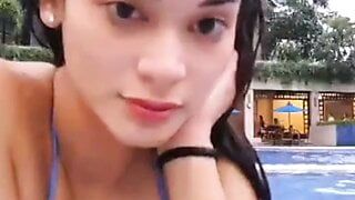 Мисс вселенная Pia Wurtzbach с большими сиськами, филиппинка