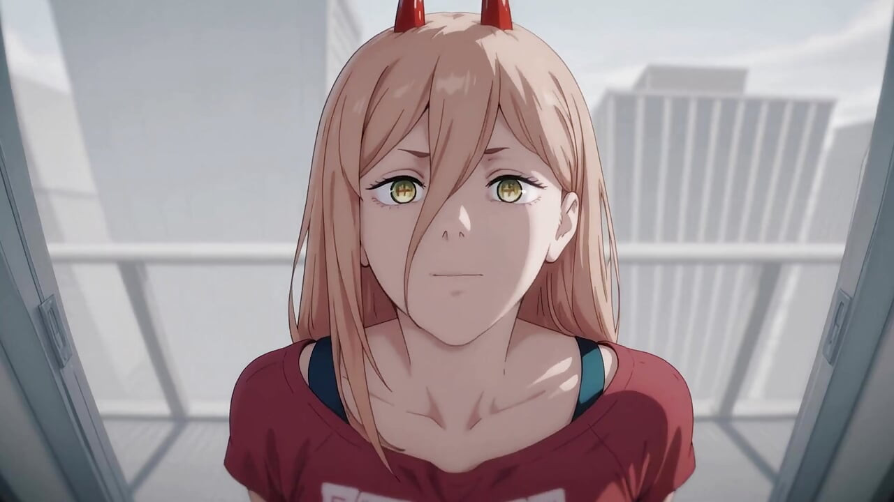 Η Πάουερ κάνει σεξ στο γραφείο της Μακίμα! Chainsaw Man Hentai χωρίς λογοκρισία POV