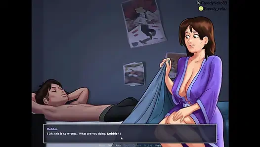 Летняя Сага Debbie Все сцены секса (дубляж)