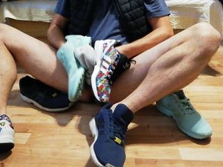 Adidas Zx Flux und Nike Dri Fit Socken