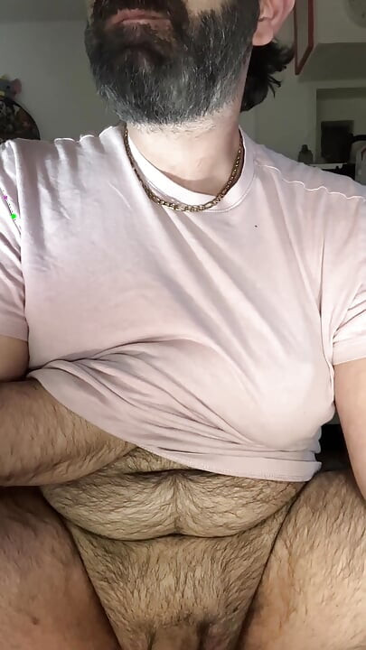 Sitting with Your Legs Open in Front of the Webcam