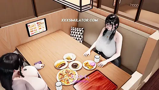 Sex academy wird zu sperma gefülltes chaos mit grobem ntr, spielzeug & interracial spaß