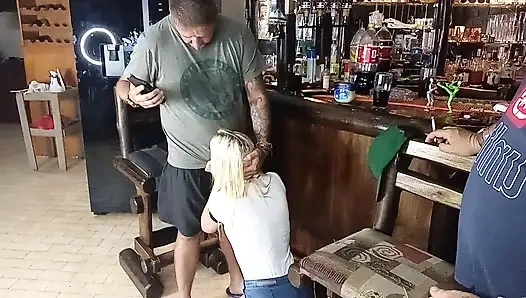 Got Face Fucked by Boyfriend and His Best Friend