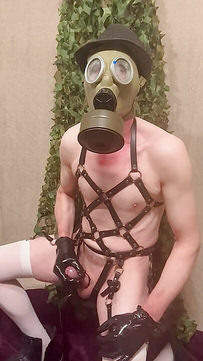 White Stockings Wanking The Joy Stick