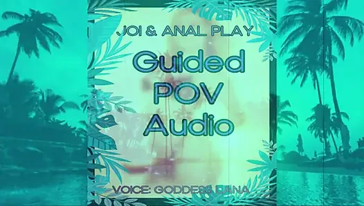 Goddess Has a Strap on JOI and Anal Play POV Instructions