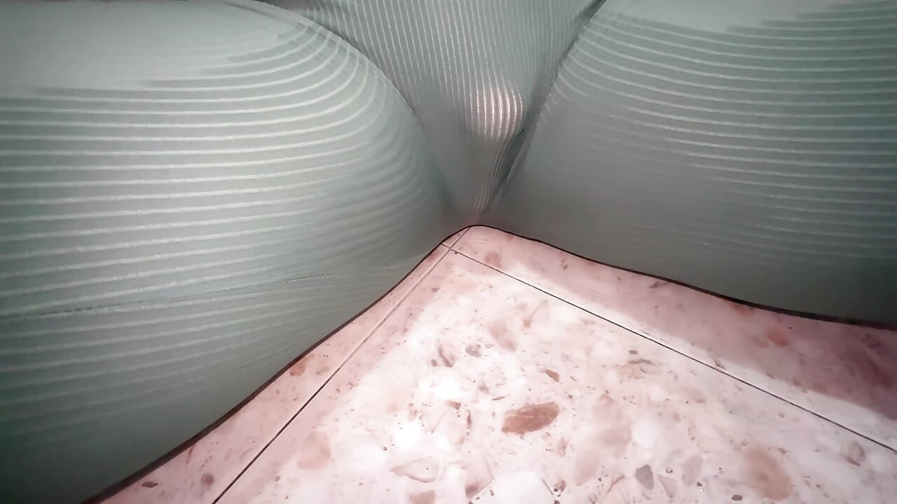 Wet fingers inside a young girl's pussy