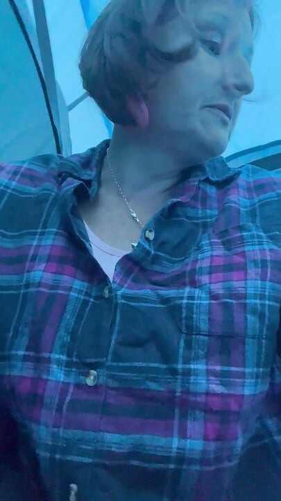When a Quick Piss in a Bottle in Your Tent Leads Onto Stripping and a Cheeky Little Tits and Bits Play!