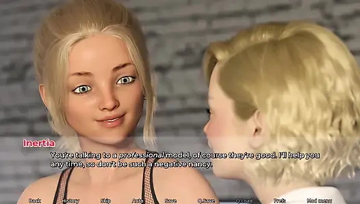 Inertia 1. Tenika & Inertia is taking a shower together.