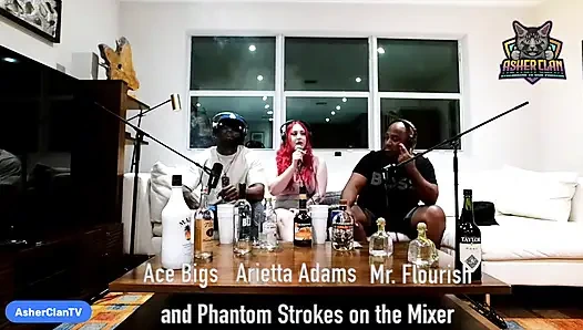 Adult Star Podcast mit Arietta Adams, gehostet von Mrflourish und Ace Bigs
