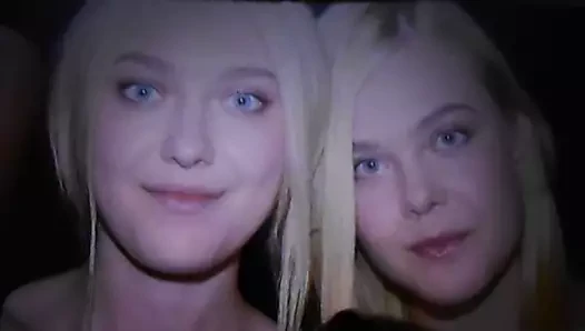 Dakota ve elle fanning'e boşal