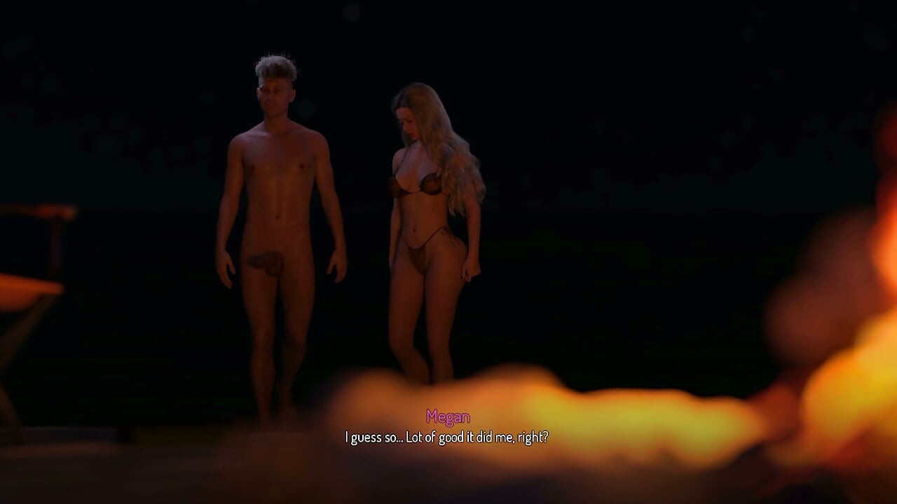 Stranded & Nahá 3 - Megan Mi Dává Nejlepší Footjob Vůbec a Přišel Jsem Na Celé Její Měkké Nohy