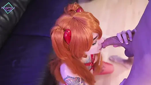 Asuka Langley Soryu. Deep anal pleasure. Karneli Bandi