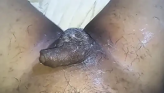 Shaving My Neighbor's Penis and Balls, in the Old Fashioned Way, His Shaved Cock Looked Very Delicious, and I Gave Him His First