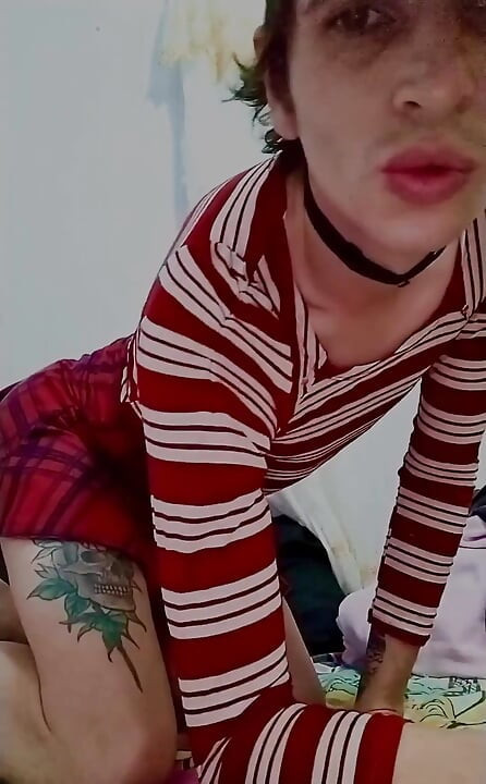 Sexy Crossdresser and His Asshole