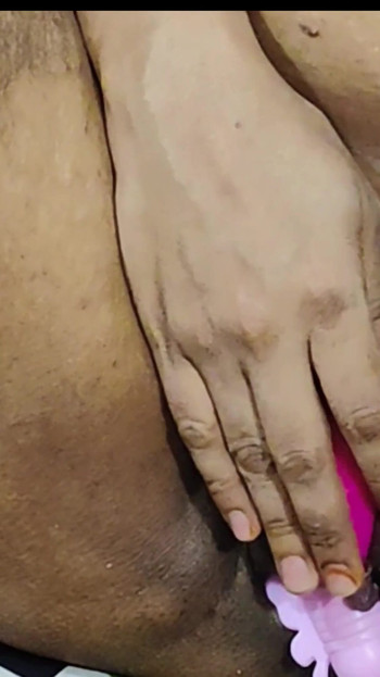 Must-see moment from "My wife alone and Enjoying with two types of dildo one is in ass second is on pussy it's lovely"